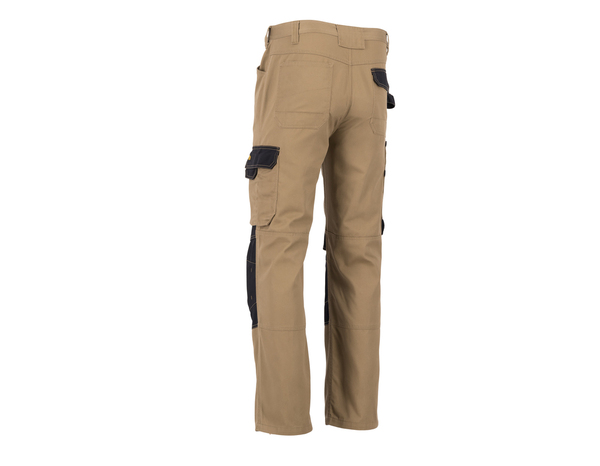 Pantalon multipoches "COPPELL" beige taille 44 - Brico Dépôt