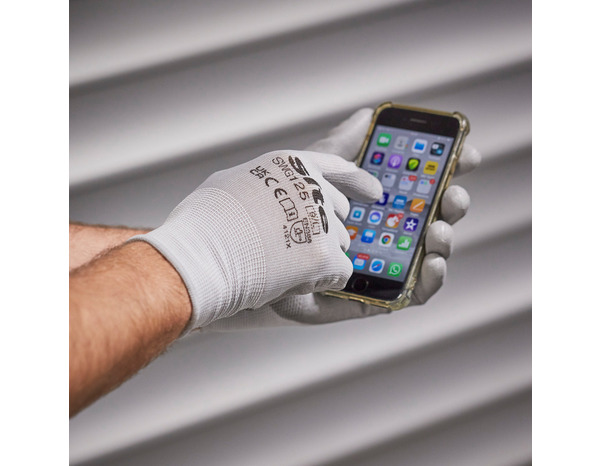 Lot de 5 paires de gants respirants et tactiles T9 - Brico Dépôt