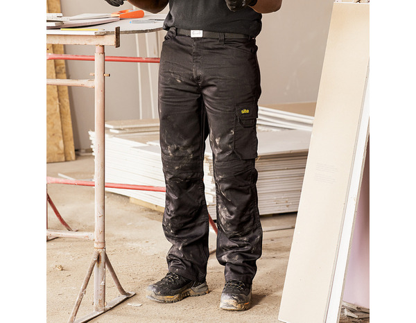 Pantalon multipoches "SEMBER" noir taille 40 - Brico Dépôt