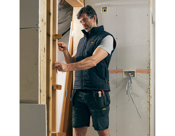 Gilet sans manche "BECKFORD" noir taille L - Brico Dépôt