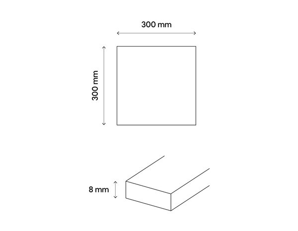 Mosaïque "Elegance Marble" blanc - l. 30 x L. 30 cm - Colours - Brico Dépôt