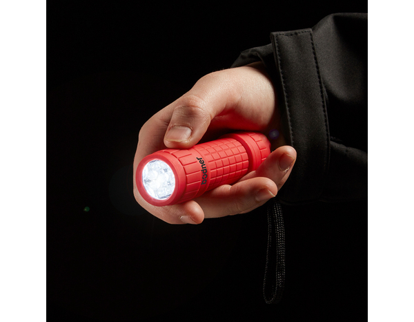 Mini lampe torche LED rouge - 27 lm - Brico Dépôt