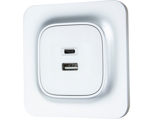 Chargeur Double Usb-A+C Complet "Mauka" - Brico Dépôt