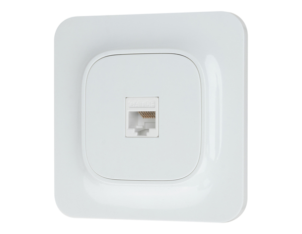 Prise Rj45 complet "Mauka" - Brico Dépôt