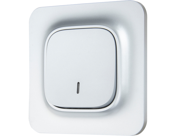 Va-Et-Vient avec voyant complet gris "Mauka" - Brico Dépôt