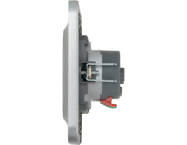 Prise 2P+T complet gris "Mauka" - Brico Dépôt