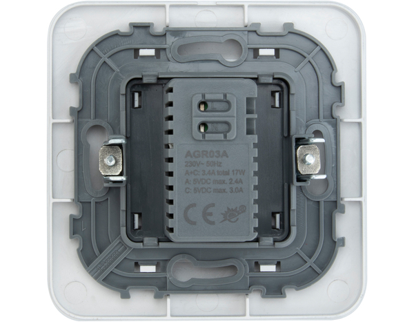 Chargeur Double Usb-A+C Complet "Mauka" - Brico Dépôt