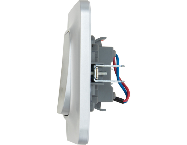 Va-Et-Vient avec voyant complet gris "Mauka" - Brico Dépôt