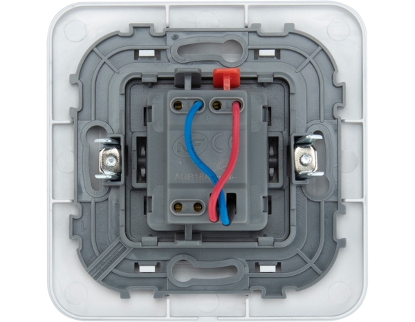 Va-Et-Vient avec voyant complet gris "Mauka" - Brico Dépôt