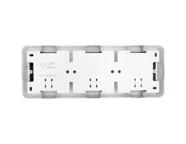 Bloc 3 Prises 2P+T complet "Zephyr" - Brico Dépôt