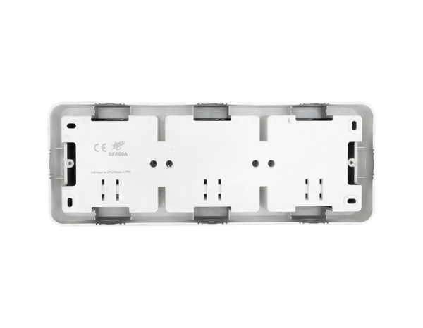 Bloc 3 prises 2P+T gris "Zephyr" - Brico Dépôt