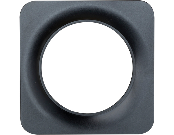 Plaque 1 poste noir "Zephyr" - Brico Dépôt