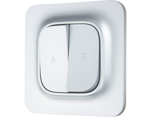 Interrupteur volet-roulant gris "Mauka" - Brico Dépôt