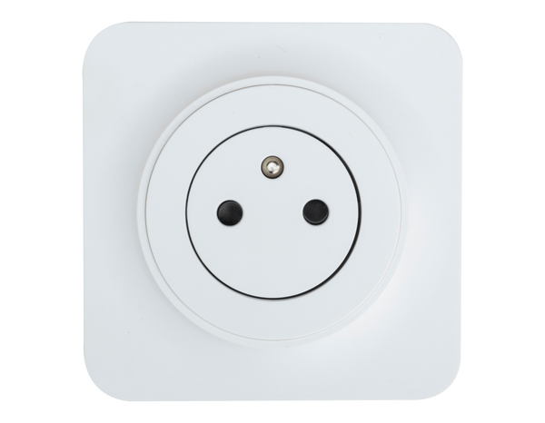 Lot De 5 Prises 2P+T "Zephyr" - Brico Dépôt