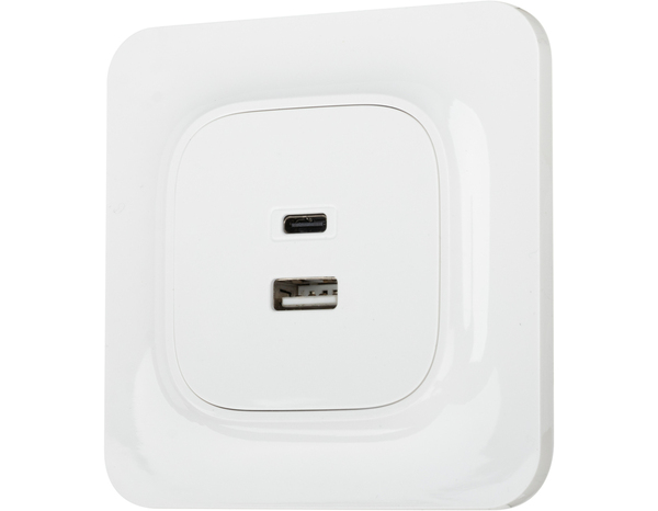 Chargeur Double Usb-A+C complet "Mauka" - Brico Dépôt