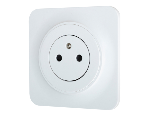 Lot De 5 Prises 2P+T "Zephyr" - Brico Dépôt