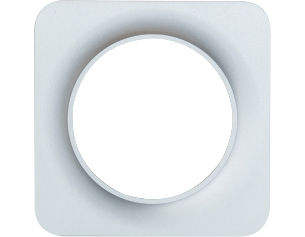 Plaque 1 poste gris "Zephyr' - Brico Dépôt