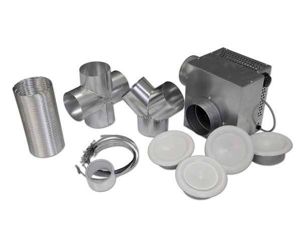 Kit de distribution d'air chaud débit - 500 m3/h - Distrib'Air - Brico Dépôt