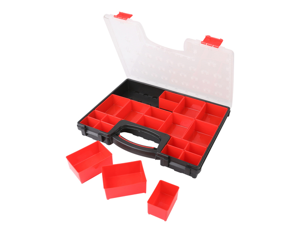 Bac organiseur 20 godets l. 42 x P. 33 cm - Forge steel - Brico Dépôt