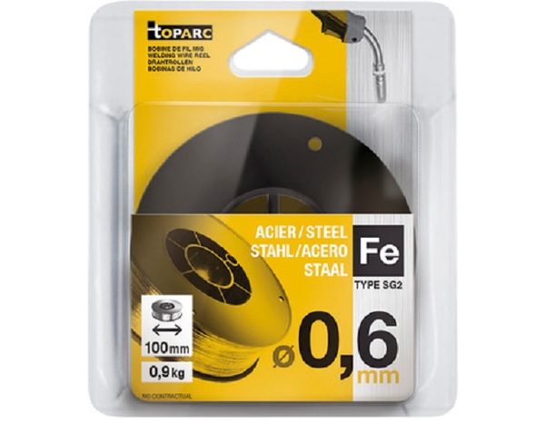 Bobine de fil acier 900g - Diam. 0.6 mm - Brico Dépôt