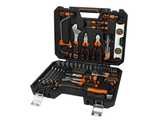 Mallette à outils pour travaux - 95 pièces - MAGNUSSON - Brico Dépôt