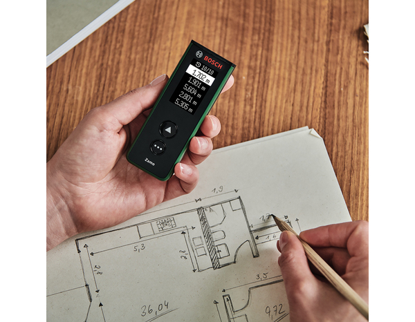 Télémètre laser numérique 25 m "Zamo" - Bosch - Brico Dépôt