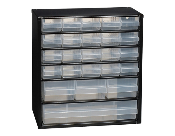 Casier à vis 24 tiroirs amovibles H. 33 x l. 30,6 cm - Forge steel - Brico Dépôt