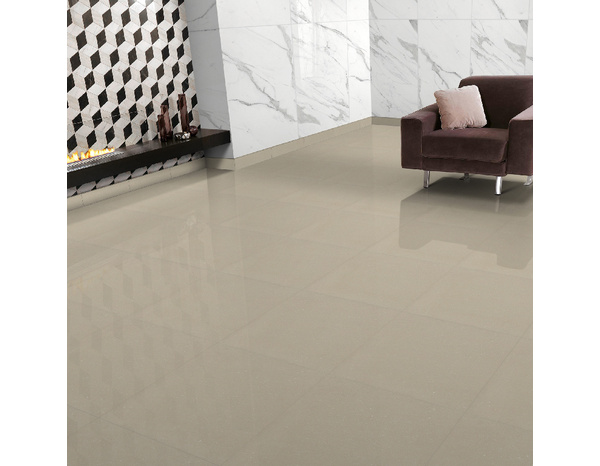 Carrelage de sol intérieur "Malvina" beige L. 60 x l. 60 cm - Cooke and Lewis - Brico Dépôt