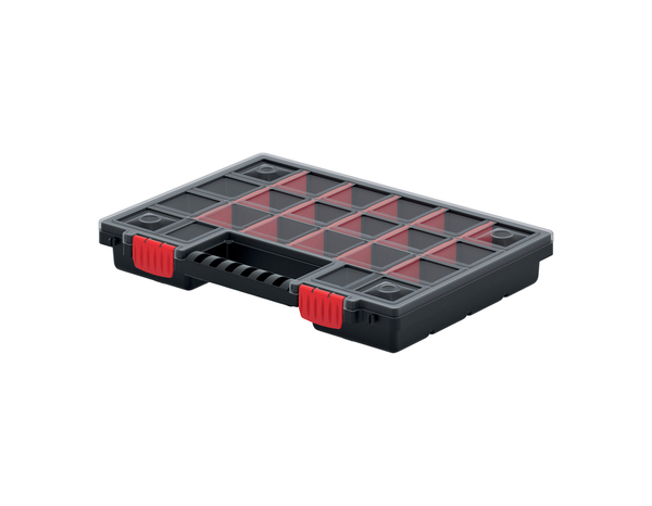 Organiseur 20 séparateurs réglables L. 34,4 x l. 24,9 cm - 2 L - Forge steel - Brico Dépôt