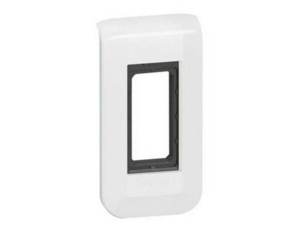 Plaque 1 module blanc + Support "Mosaic" - Legrand - Brico Dépôt