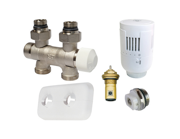 Kit complet de raccordement 6 connexions pour radiateur - Somatherm - Brico Dépôt