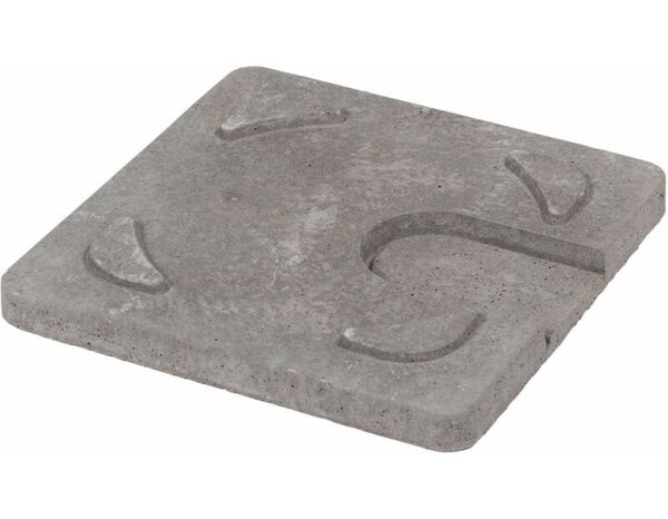 Couvercle béton prédécoupé 30 x 30 cm. Ép. 4,5 cm - Brico Dépôt