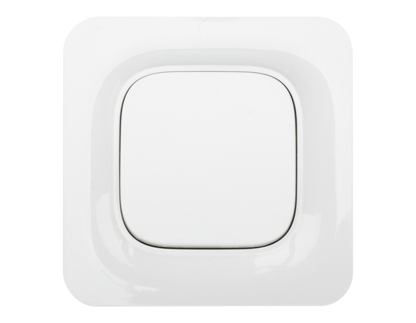 Poussoir complet blanc brillant "Mauka" - Brico Dépôt