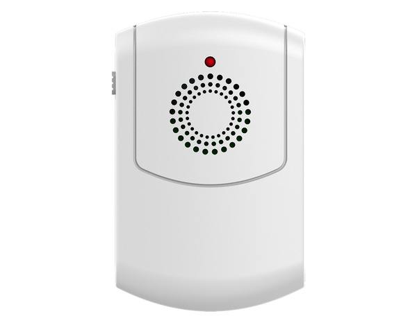 Kit carillon vibrant à piles + bouton sonnette portée à 150 mètres - Brico Dépôt