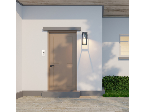 Kit carillon sur batterie portée 300 mètres 60 mélodies volume réglable - Brico Dépôt