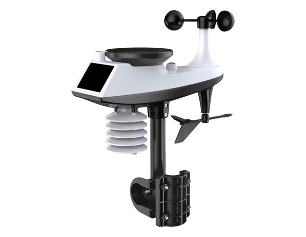 Station météo radio contrôlée connectée + qualité de l'air - Optex - Brico Dépôt