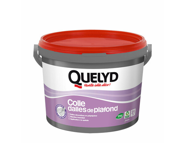 Colle pour dalles de plafond en polystyrène - 7kg - Quelyd - Brico Dépôt