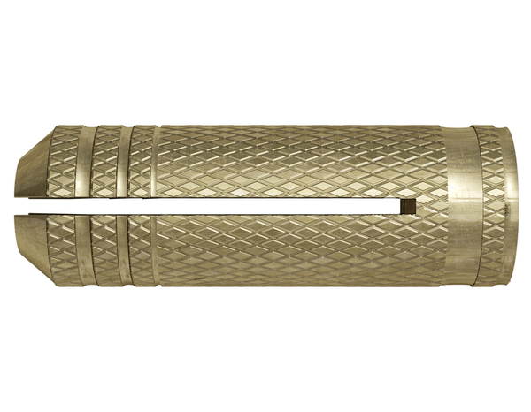 Sachet de 30 chevilles en laiton MS Ø6x24 pour vis à pas métriques - Fischer - Brico Dépôt