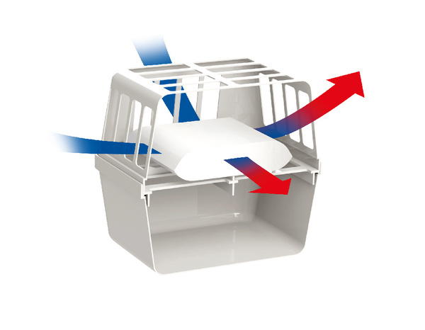 Absorbeur d'humidité + 1 sachet 500G - GoodHome - Brico Dépôt