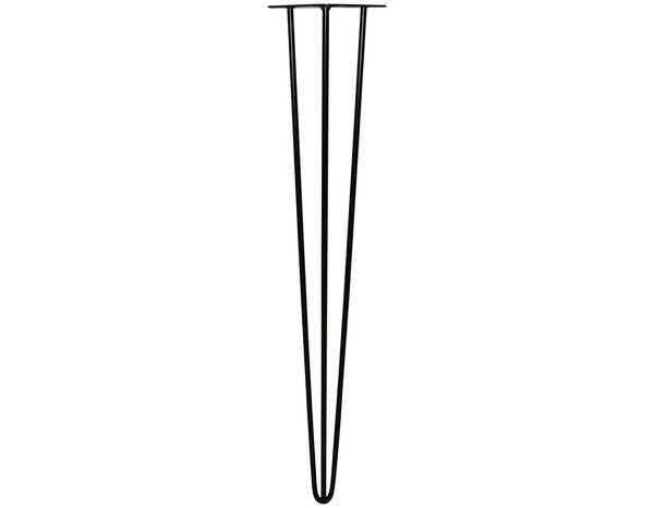 Pied de meuble épingle 3F en acier noir H.87 cm - Brico Dépôt