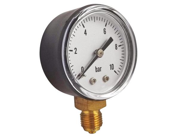 Manomètre sec à raccord radial mâle 8/13 - Somatherm - Brico Dépôt