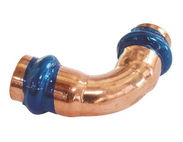 Raccord coudé 90° cuivre à sertir FF Ø16 - Somatherm - Brico Dépôt