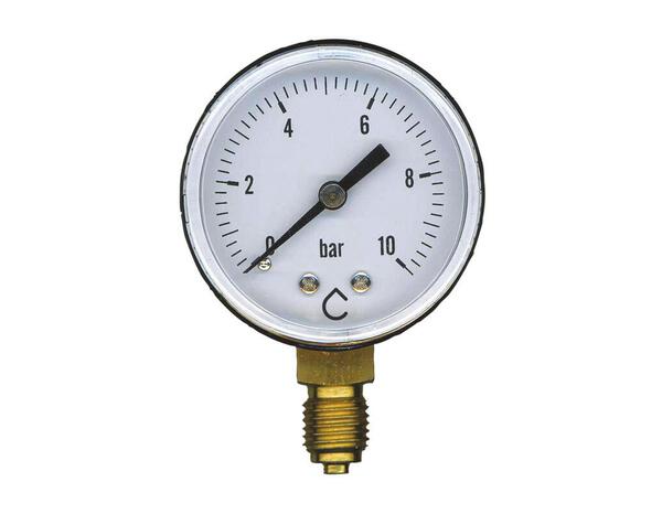 Manomètre sec à raccord radial mâle 8/13 - Somatherm - Brico Dépôt