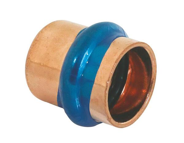 Bouchon obturateur cuivre à sertir F Ø14 - Somatherm - Brico Dépôt