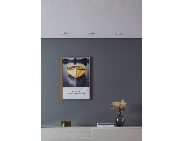 Lot de 10 spot encastrables blanc - LED GU10, 4000K - Brico Dépôt