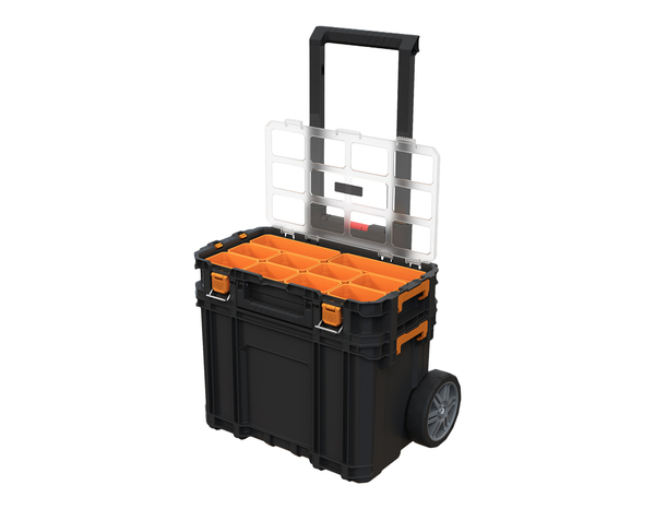 Trolley + organiseur métal et plastique 35 kg - H. 59 x L.56,5 x l. 56,5 cm - MAGNUSSON - Brico Dépôt