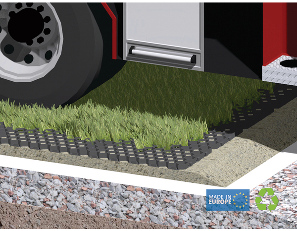 Dalle à engazonner "Anadyr" - L. 60 x l. 40 cm - Marque BLOOMA - Brico Dépôt