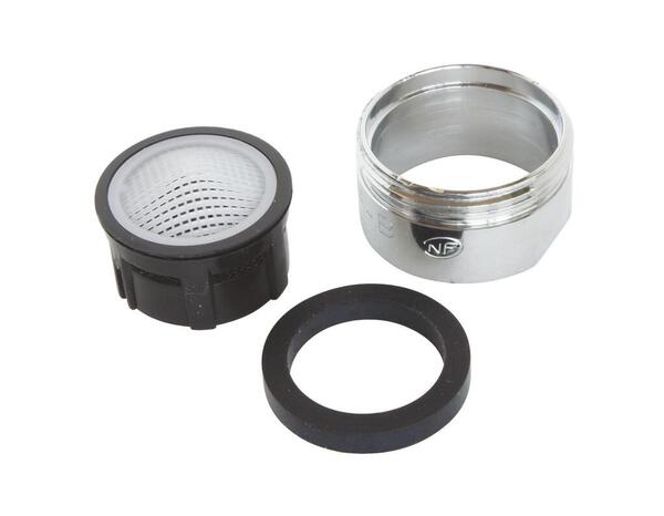 Aérateur à robinet chromé mâle 24/100 - Somatherm - Brico Dépôt