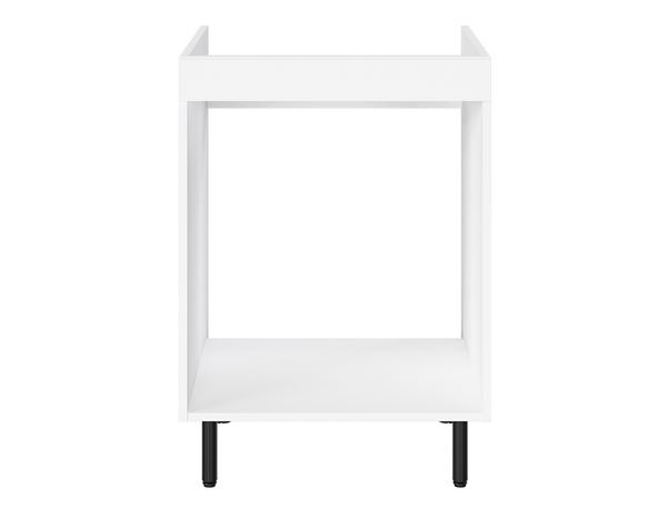 Meuble bas pour four "Pragma" blanc L. 60 x H. 86 x P. 59 cm - Brico Dépôt