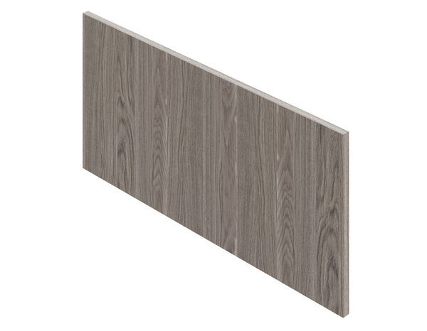 Façade 1 casserolier ou sur-hotte 80cm "Basilie" chêne gris - L. 79.7 x H. 35.6cm - Cooke and Lewis - Brico Dépôt